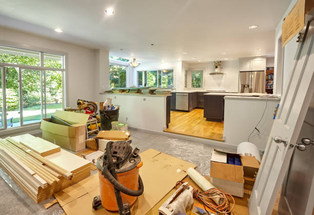 Professional Backsplash Installation technician working in Trumbauersville, PA